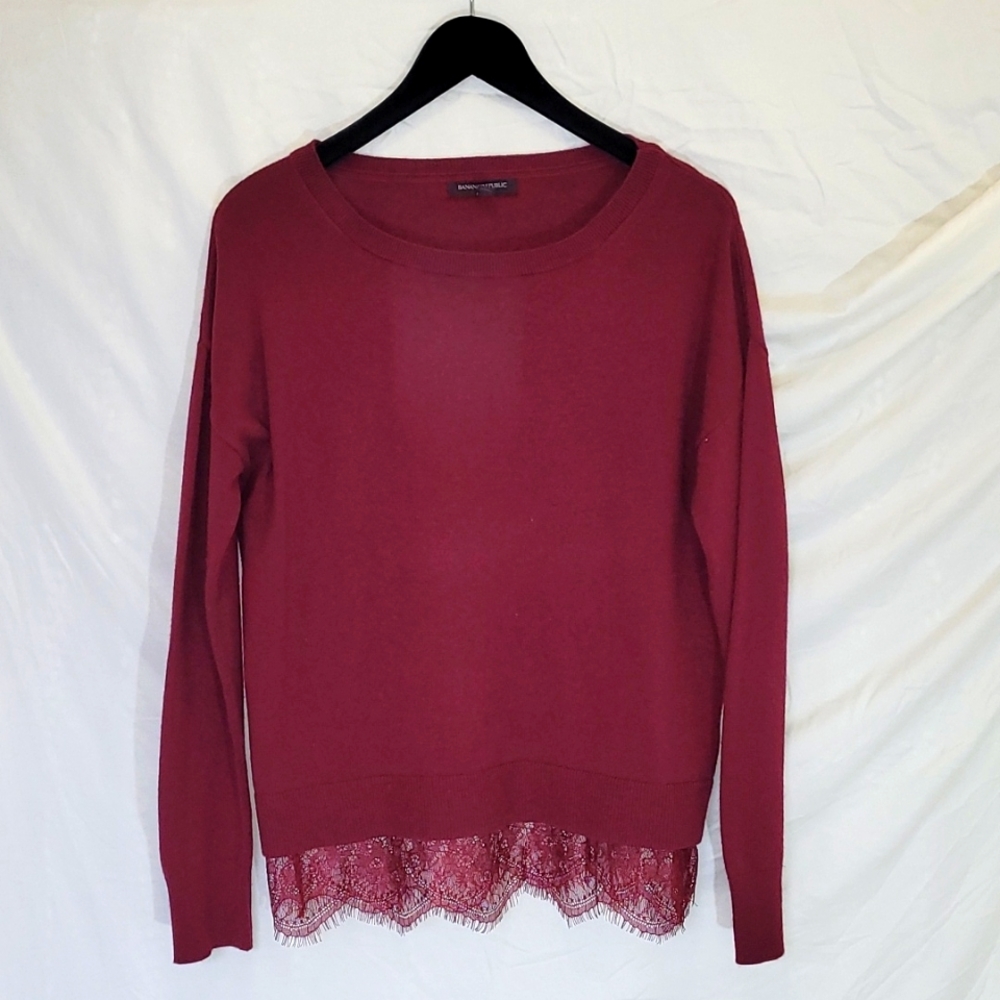Red Knit Sweater